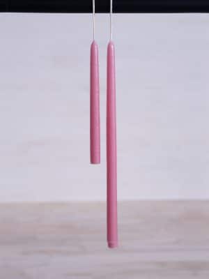Skinny Taper Candles Rosewood