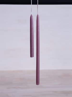 Skinny Taper Candles Velvet