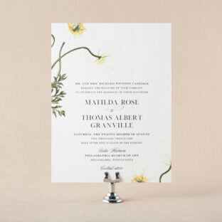 Engraved Somerie Wedding Invitation Suite