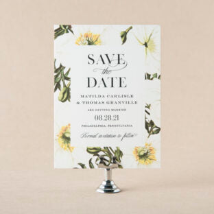 Engraved Somerie save the date Wedding Invitation Suite