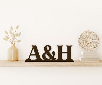 Stand-Alone Lettering Decorations - 10% WELCOME DISCOUNT
