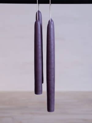 Taper Candles Amethyst