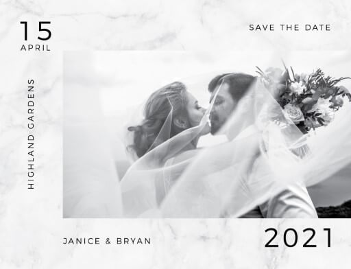 The Prologue Save The Date Cards by Inggrid H.