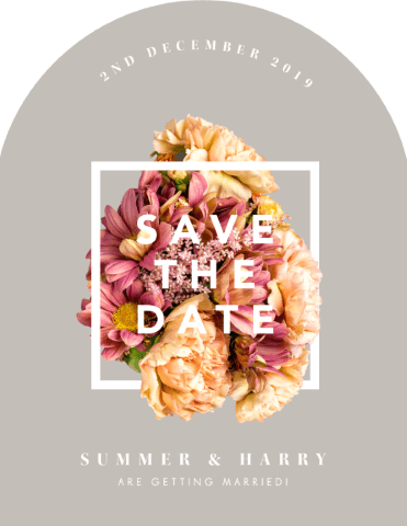 Summer Breeze Save The Date Cards by Stella M.