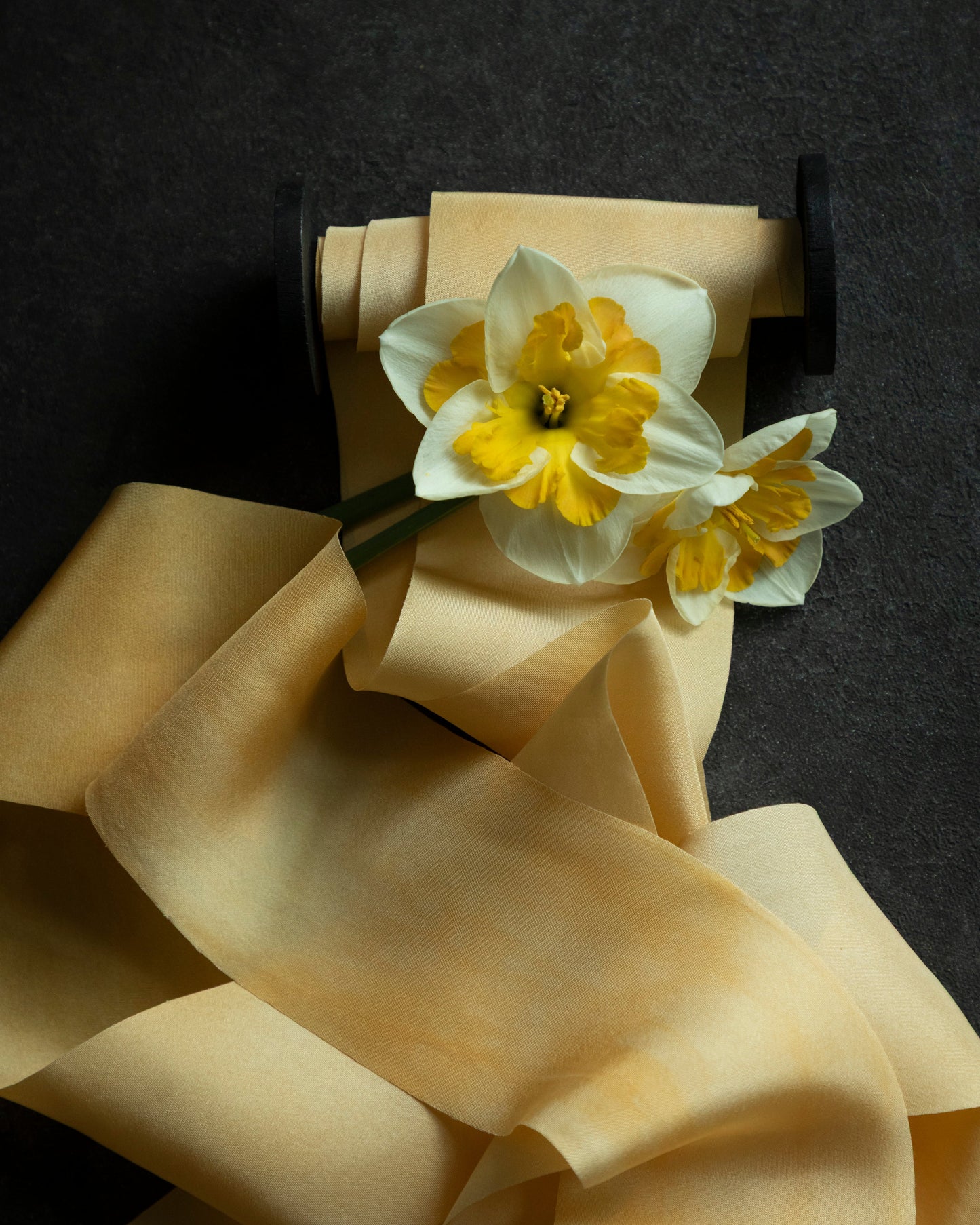 Sunshine Gold Silk Ribbon