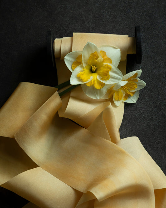 Sunshine Gold Silk Ribbon