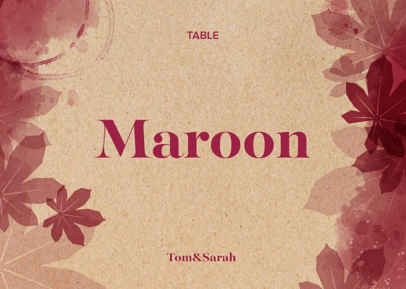 Secret VineyardTable Number by Nadine W.