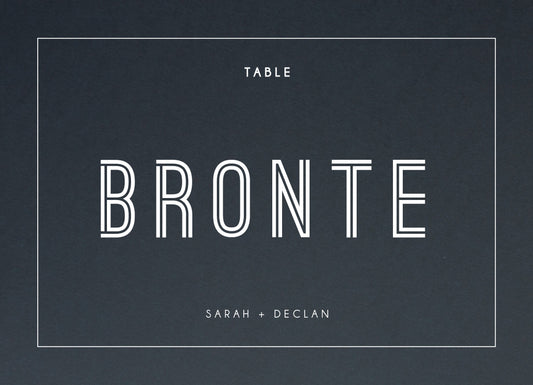Watsons Bay HotelTable Number by Watsons B.