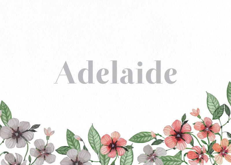 Floral Circle Invitation SetTable Number by Brynie L.