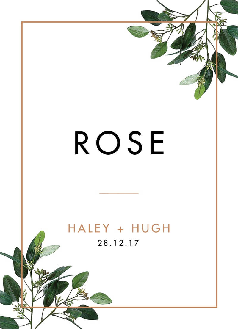 Garden EstateTable Number by Haley J.