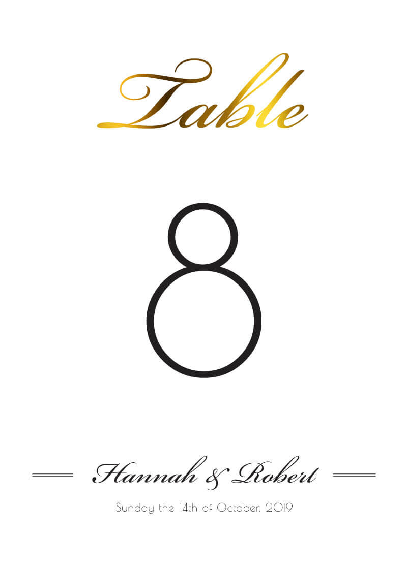 Movie TheatreTable Number by Amelia S.
