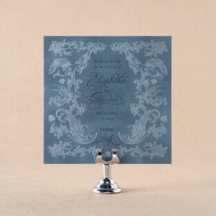 Thalassa Save the Date Wedding Invitation Suite