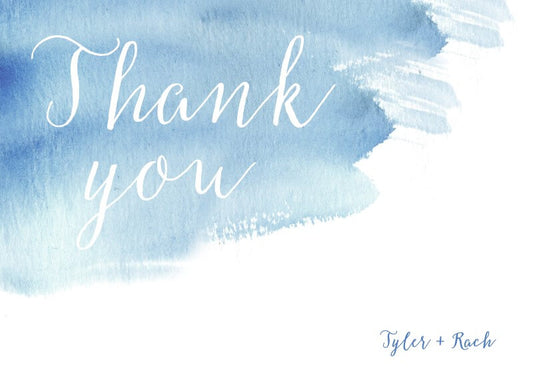 Beach Thank You Card by Amelia S.