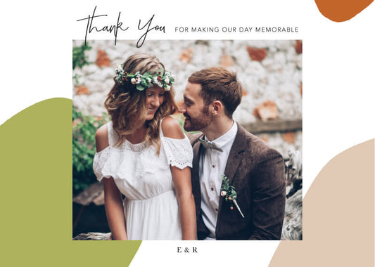 Tropical Camo Thank You Card by Demie L.