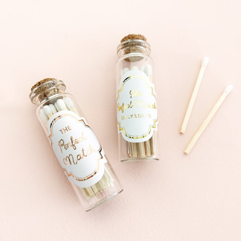"The Perfect Match" Bottles