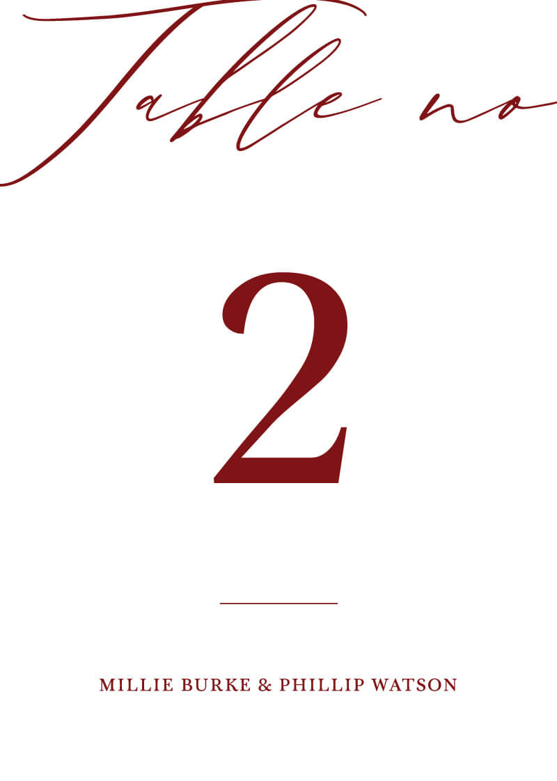 The LettersTable Number by Yunita Y.