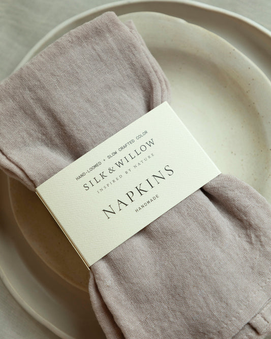 Rosewood Napkin Sets | Plant Dyed