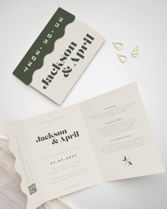 Too Sweet Wedding Invitations by Jamie L.