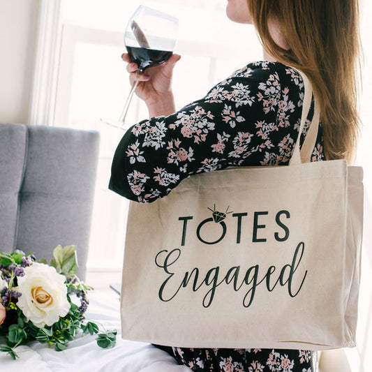 Totes Engaged Canvas Tote Bag