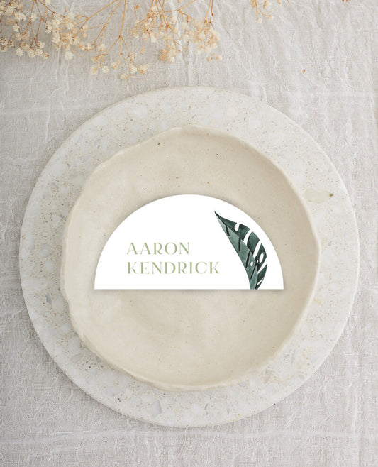 Tropical BotanicalPlace Cards by Joy