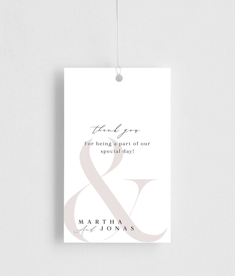 Tulips Favor Tag by Shab M.