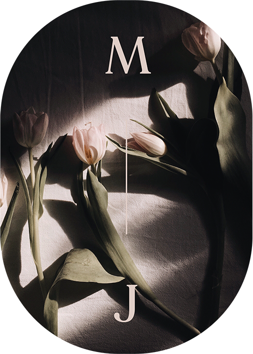 Tulips Wedding Invitations by Shab M.