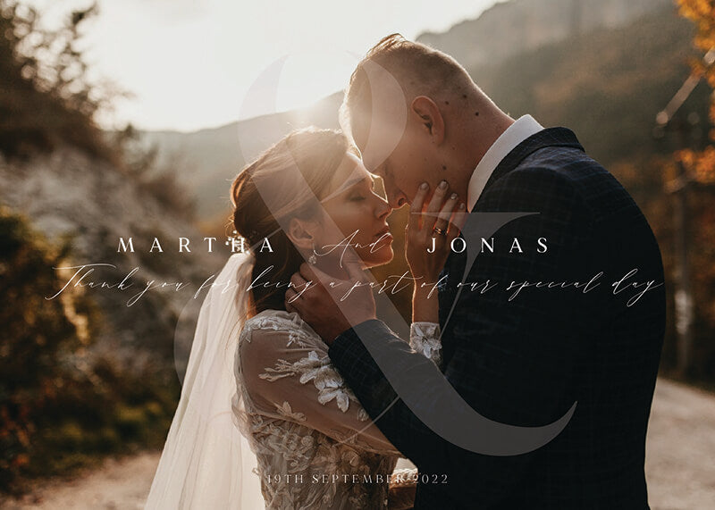 Tulips Thank You Card by Shab M.