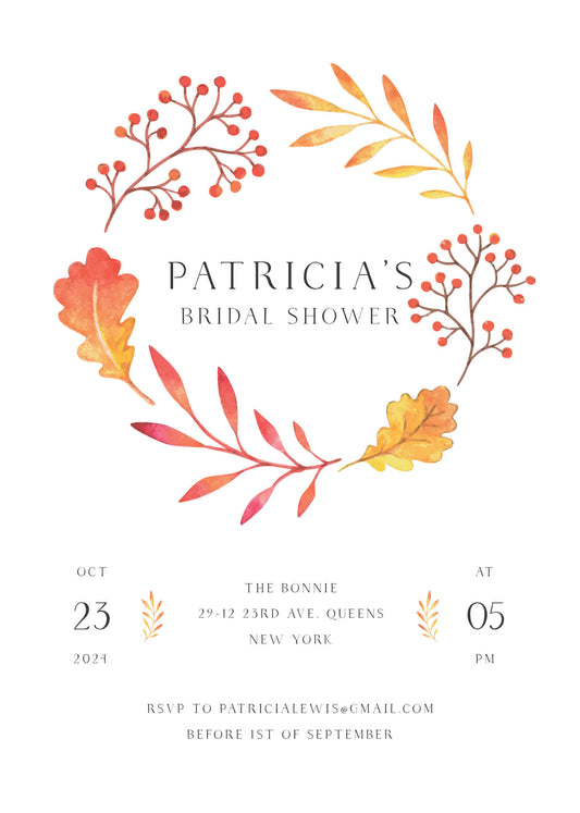 UnbeleafableBridal Shower Invitation by Yunita Y.