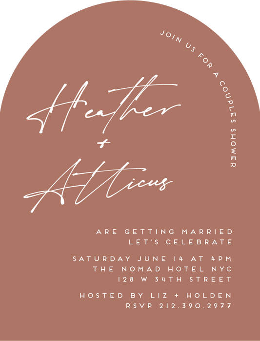 VistaBridal Shower Invitation by Christina E.