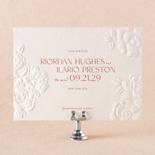 Vitale Save the Date Wedding Invitation Suite