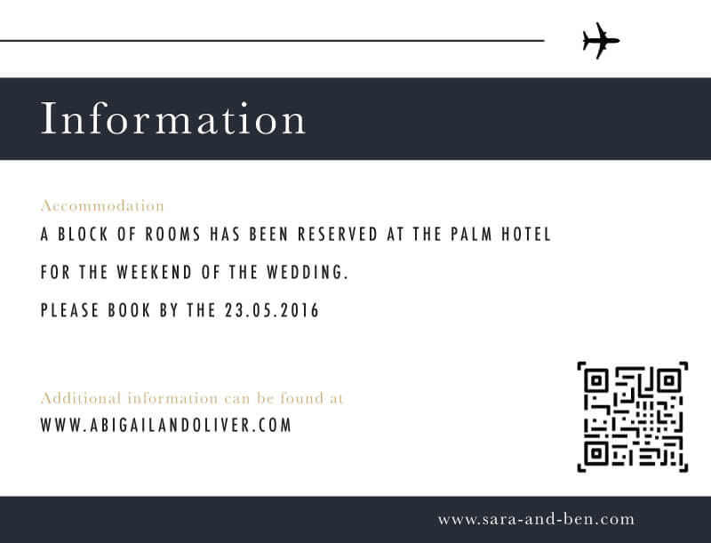 Voyage Information Card by Shab M.