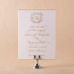 Wakefield save the date Wedding Invitation Suite