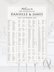 Danielle & James Invitation
