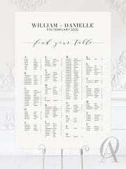 William & Daniella Invitation