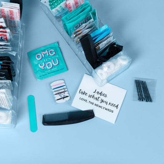 Wedding Restroom Amenities Basket