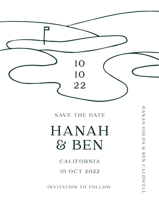Whole As One Save The Date Cards by Inggrid H.