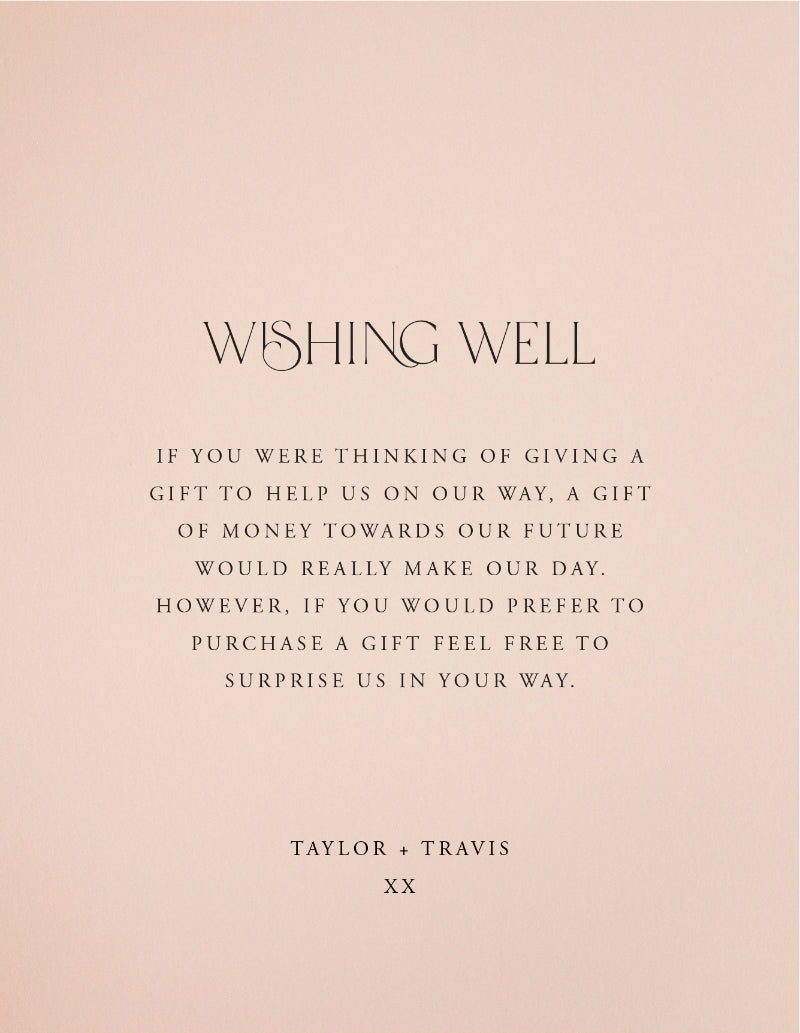 Wildest Dreams Wishing Well by Shab M.