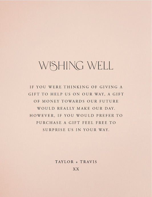 Wildest Dreams Wishing Well by Shab M.
