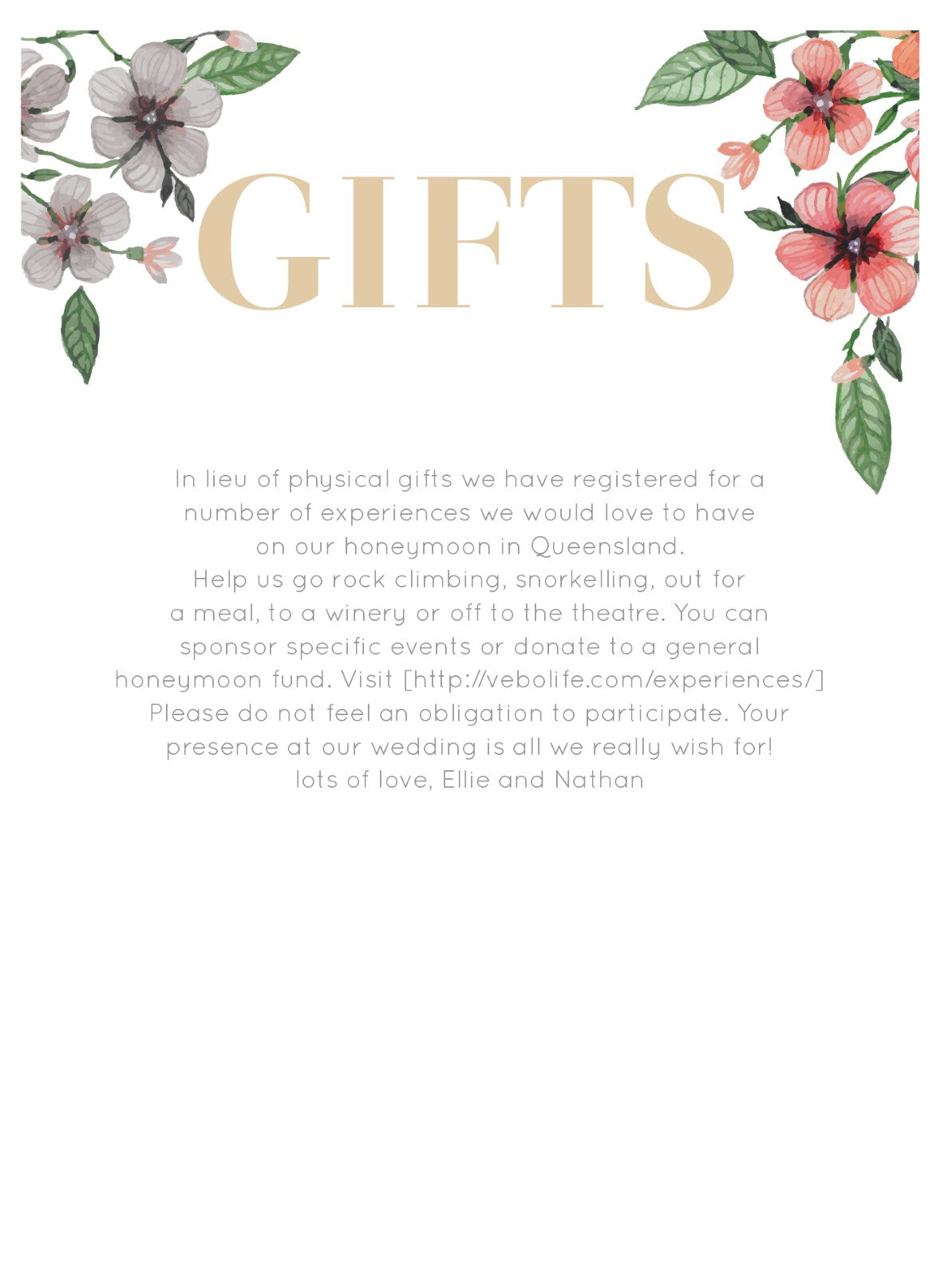 Floral Circle Invitation Set Wishing Well by Brynie L.