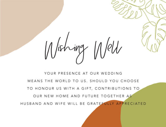 Tropical Camo Wishing Well by Demie L.