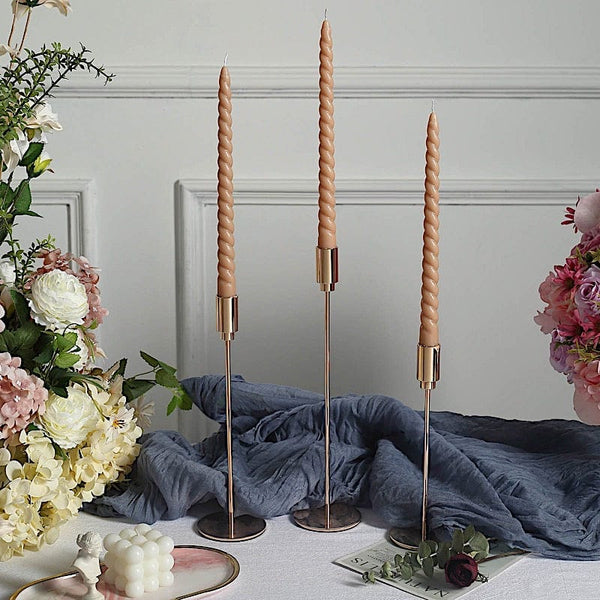 36 Elegant Taper Candle Holders for Stunning Wedding Ceremony or Reception Decor