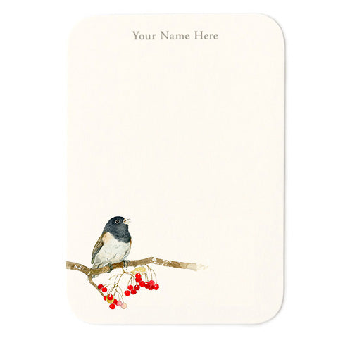 Dark Eyed Junco Small Note Cards