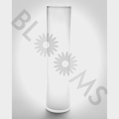 Large Cylinder Glass Vase (20"H x 5")