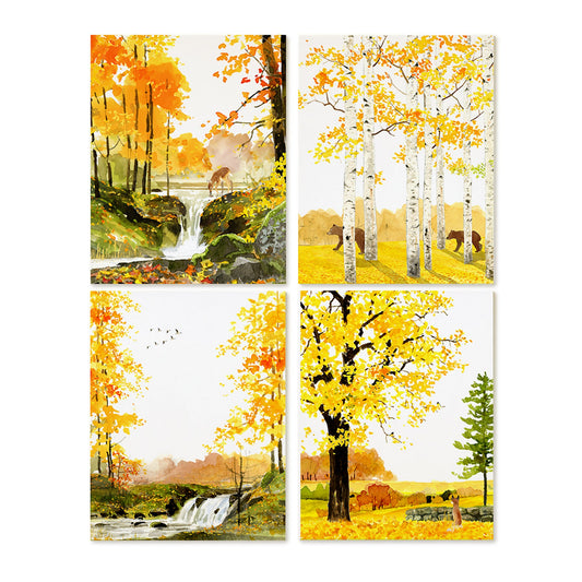 Golden Woods Note Sets