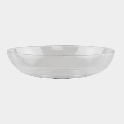 6" Designer Dish - Crystal (Qty 24)