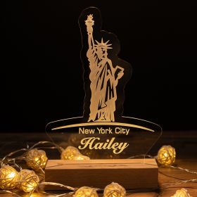 Lighted Statue of Liberty Aacrylic Souvenir CTL010
