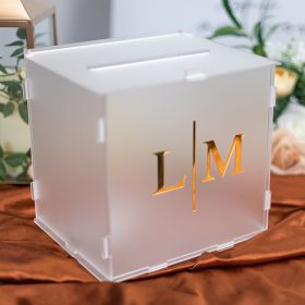 Clear Acrylic Wedding Table Sign - Welcome to Our Wedding