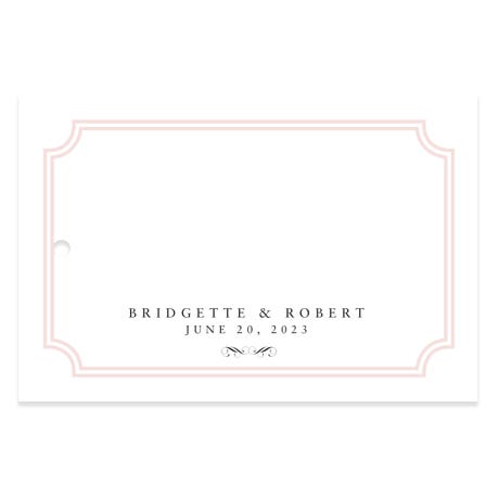 Personalized 2" x 3" Rectangle Favor Tag - Expressions