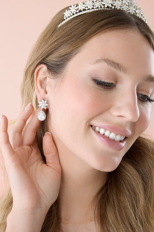 Harmony Simulated Diamond Earrings