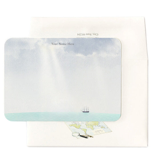 Great Voyage Personalized Signature Note Cards